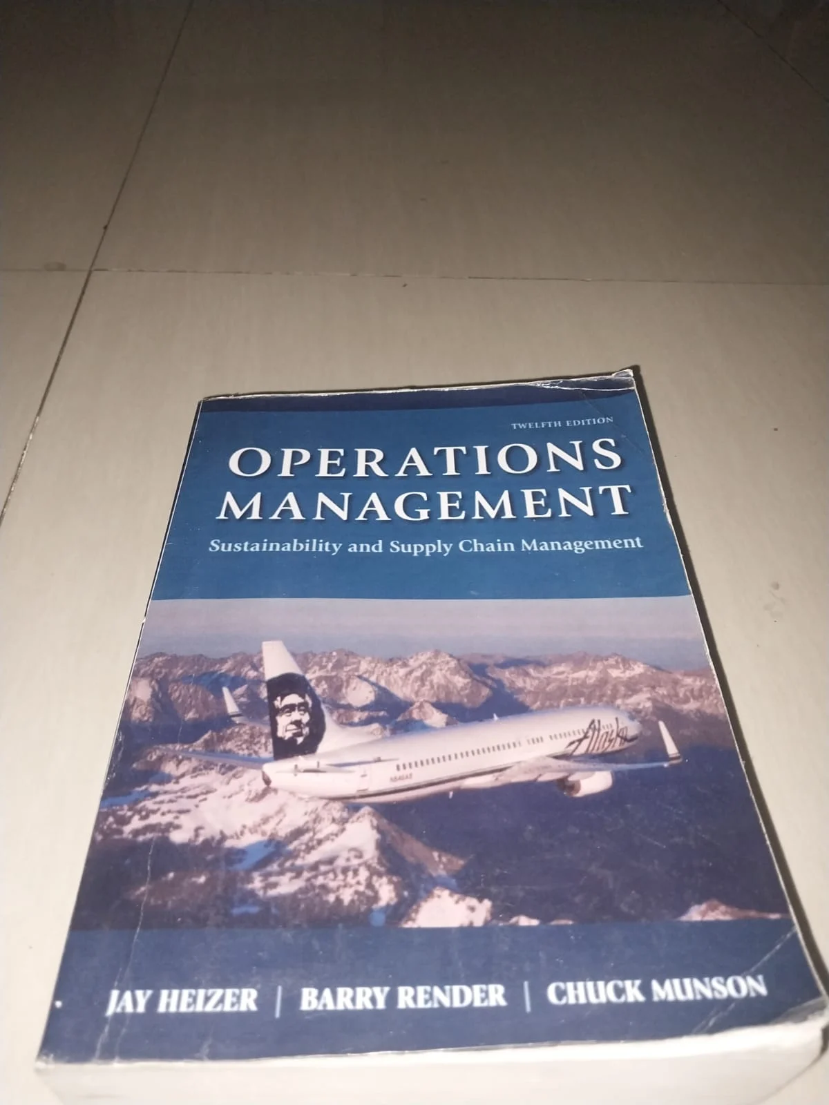 Buku Operations Management: Sustainability and Supply Chain Management 12th Edition - Heizer (Bekas)